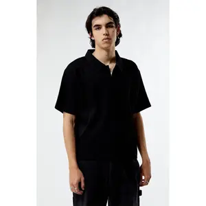 Pacsun Men's Ribbed Woven Camp Shirt