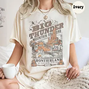 Friends Big Thunder Mountain Railroad Shirt, The Wildest Ride In The Wilderness Vacation