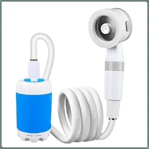 Ultimate Portable Handheld Shower 4000mAh Battery 2m Hose Adjustable Spray USB Charge for Showers Cars Camping Dog Washing