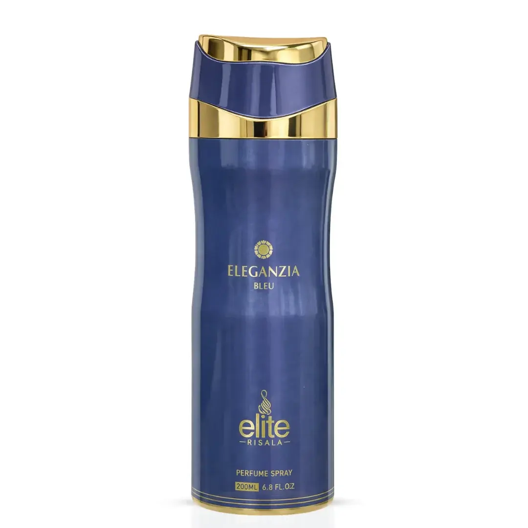 Eleganzia Bleu Body Spray 200ml (6.8 oz) by Elite Risala