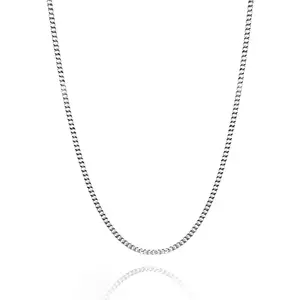 Sterling Silver Chain - 1.2 mm Necklace Chain - Chain for Pendant- Unisex Chain- for Women Men Child - 16,18,20 inch