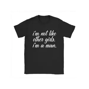 Humorous Cotton T-Shirt with I am Different I Was Made Men Phrase Featuring Casual Round Neck and Short Sleeve Design Slightly Breathable Suitable for All Seasons Regular Fit