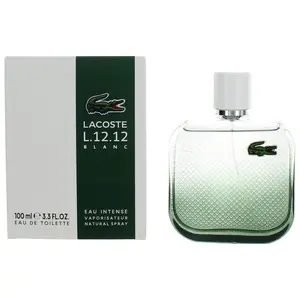Lacoste L.12.12 Blanc Intense by Lacoste men EDT 3.3 / 3.4 oz New in Box
