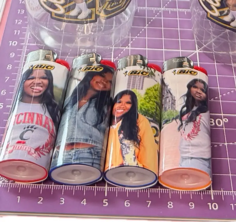 Custom Bic lighter set