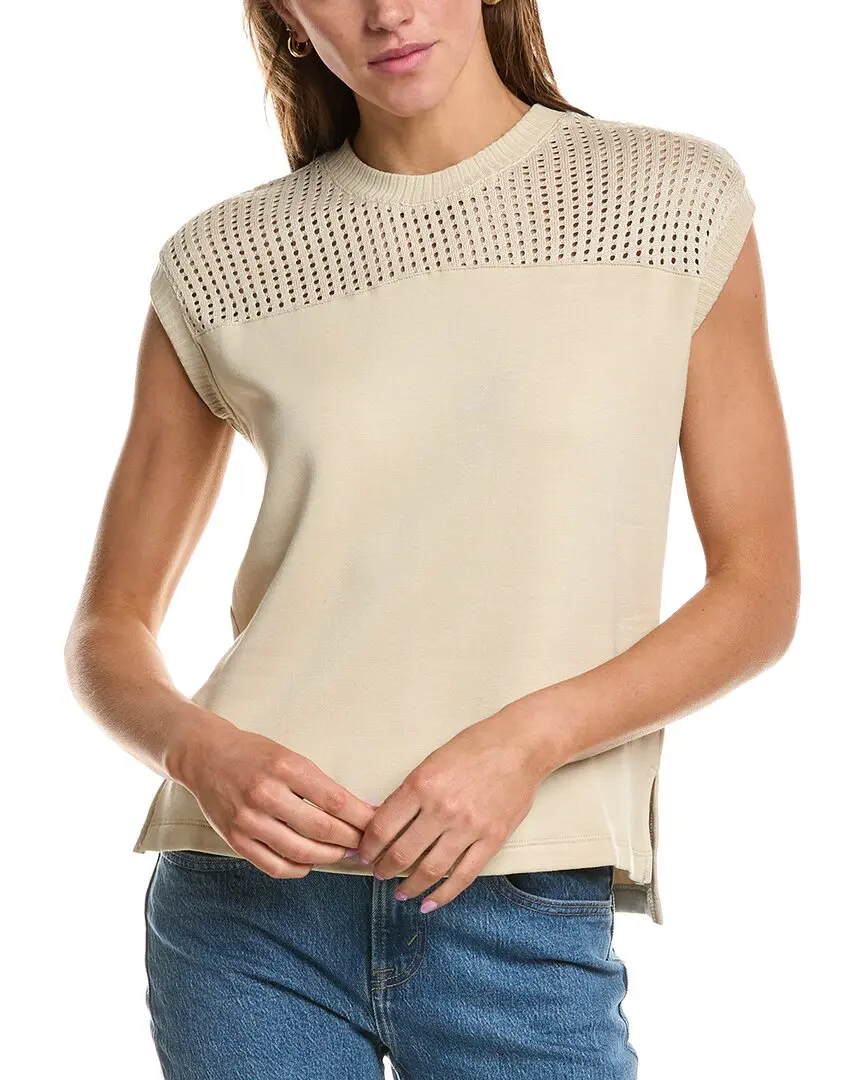 Splendid Jada Pointelle Top