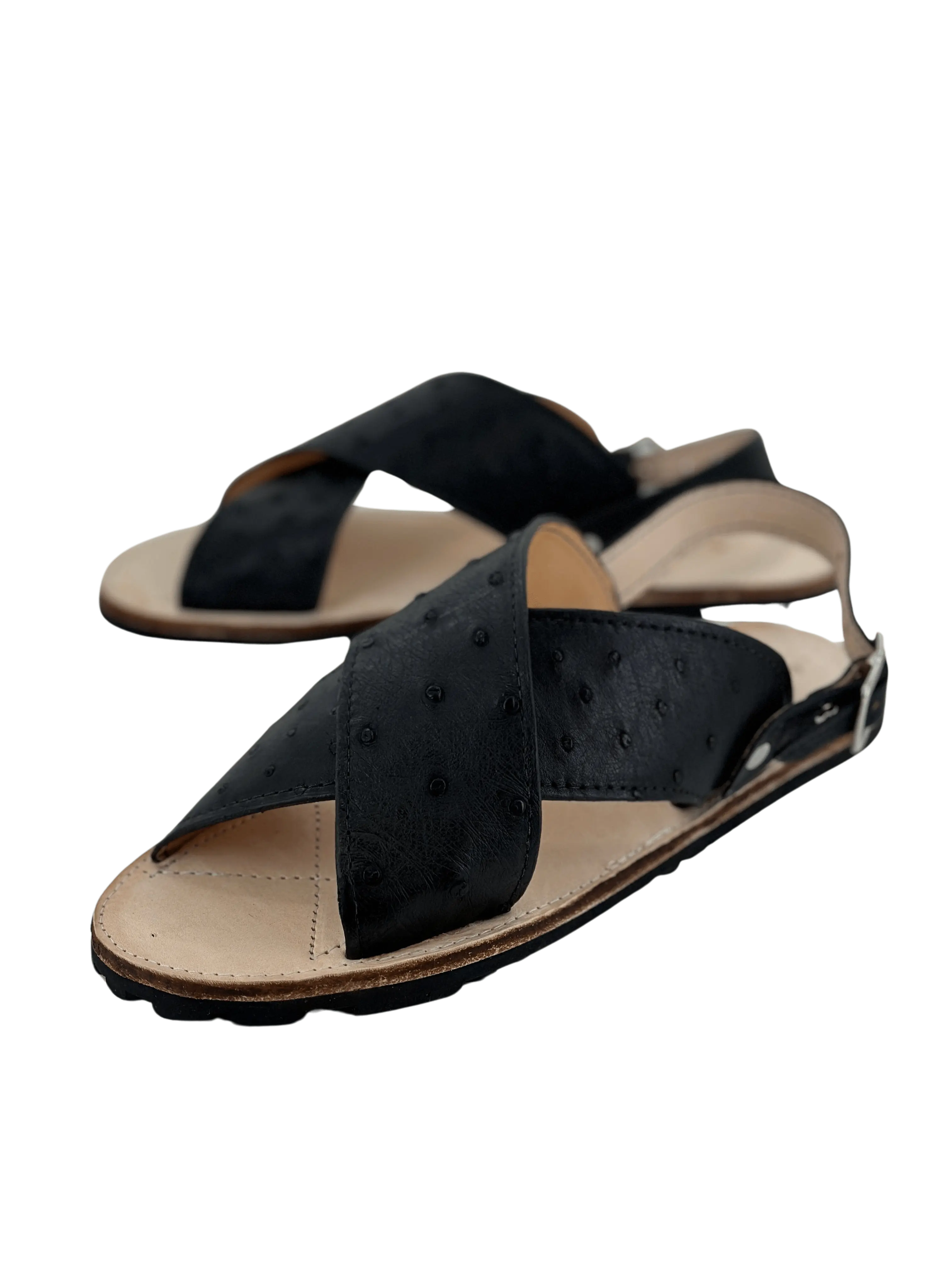 Men's Original Ostrich / Avestruz Cruzado Huarache - Leather Sandal