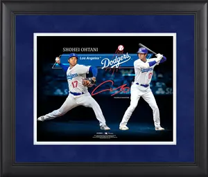 Shohei Ohtani Los Angeles Dodgers Framed 11" x 14" Spotlight Collage