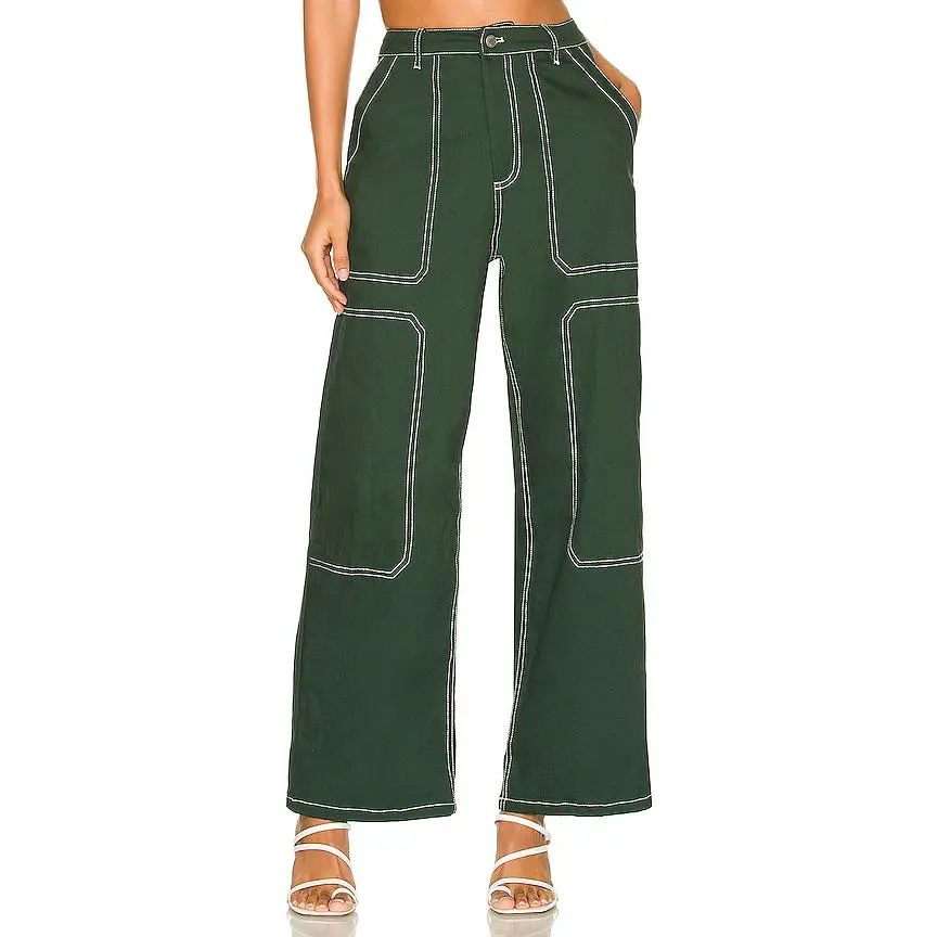 BY.DYLN Cooper Jeans in Green