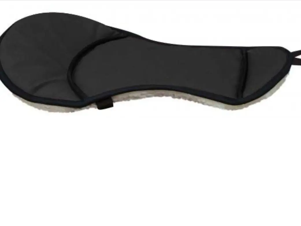 Showman Cordura Nylon Top & Fleece Bottom Trail Riding Saddle Seat Saver for Comfort