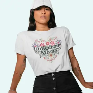 Indigenous Mama Shirt, Native Mom Hoodie, Gifts for Mom, Floral, Tops