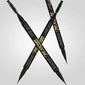 L.A. Girl Brow Ink Micro Brush Detailer Pen - 3 Shades Ultra-Precise Hair-Like Strokes Easy Control Cruelty & Paraben-Free