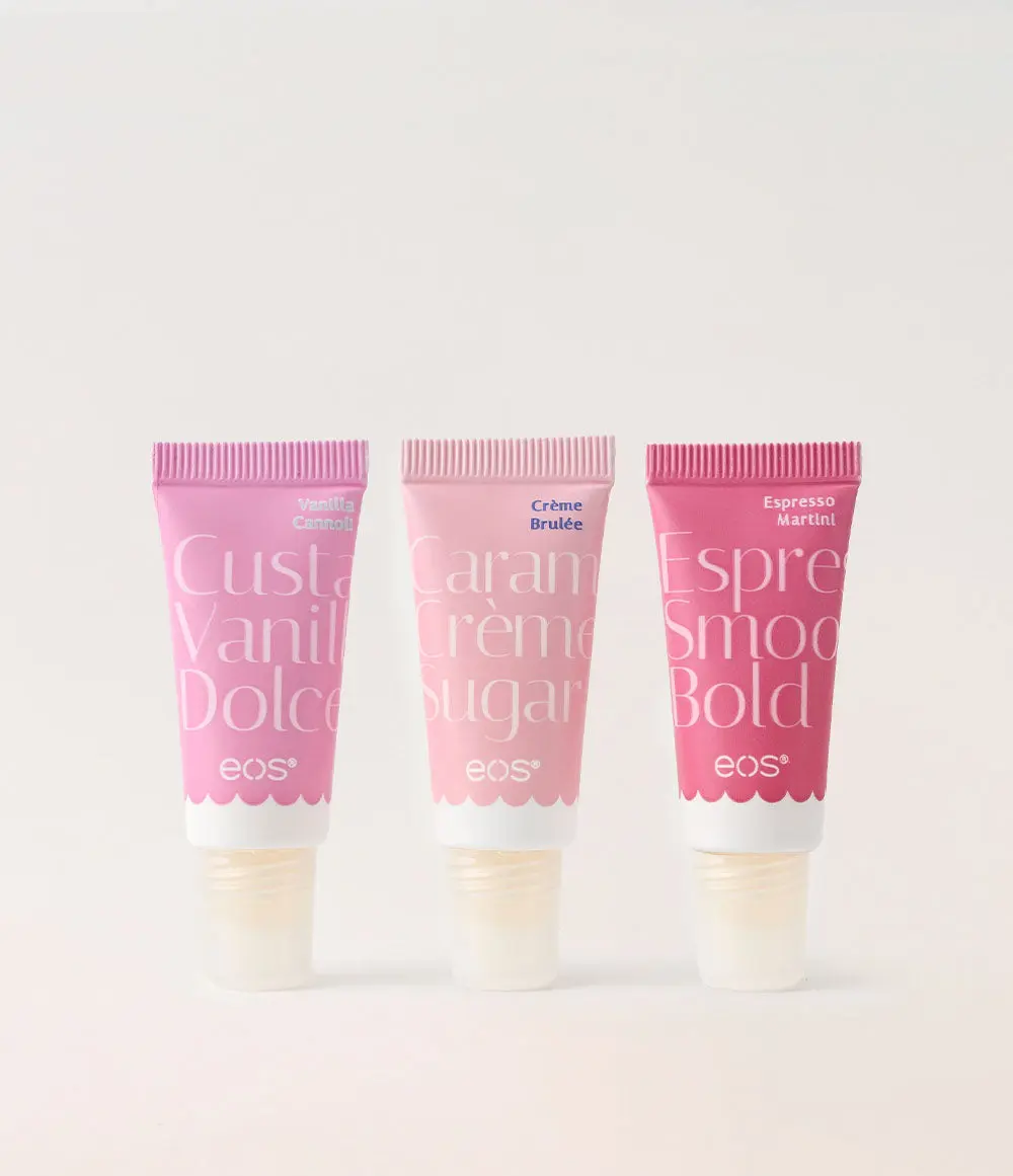 Dolce Vita Mini Super Balm 3-Pack - Vanilla Cannoli, Crème Brulée, & Espresso Martini Flavors Dolce Vita Mini Super Balm 3-Pack - Vanilla Cannoli, Crème Brulée, & Espresso Martini Flavors