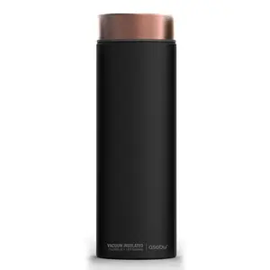 Asobu Le Baton 24 Hour Travel Bottle (500ml) - Black/Copper