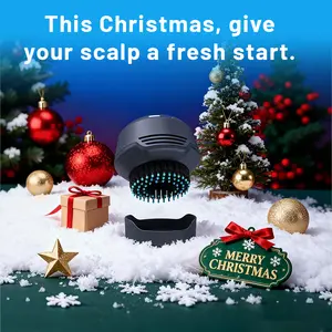 KIMAIRAY Electric Dandruff Remover Comb - Rechargeable Scalp Scrubber & Fine-Tooth Massaging Brush for Flaky, Itchy Scalp Care, Waterproof Hair Washing Tool for Men & Women (2-in-1 Deshedding & Exfoliating) portable high frequency device