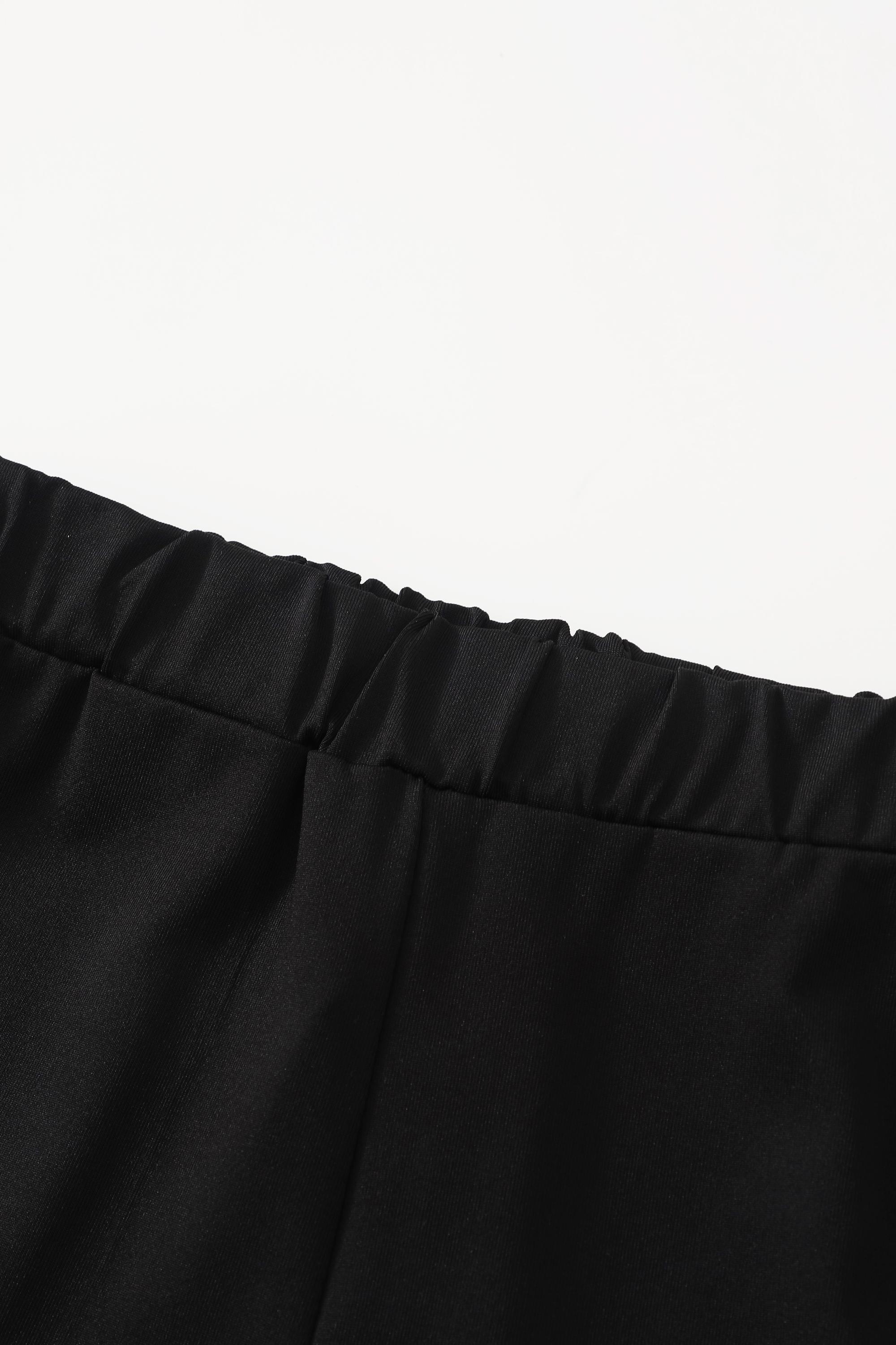 6-Piece Set: Girls' Short-Sleeve T-Shirt and Shorts Summer Set with Heart Print and Camouflage Design