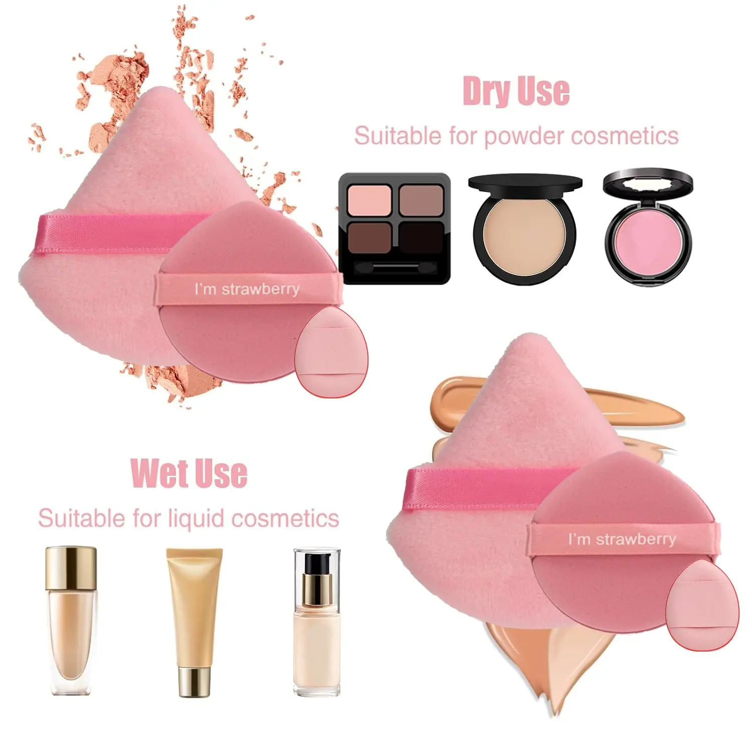 Makeup Brush Set with Sponge and Puff, Synthetic Makeup Brushes, Ultimate Beauty Tools Kit, Complete Cosmetic Brush Collection for Flawless Application, with Makeup Brush Organizer Makeup Brush Set with Sponge and Puff, Synthetic Makeup Brushes, Ultimate Beauty Tools Kit, Complete Cosmetic Brush Collection for Flawless Application, with Makeup Brush Organizer