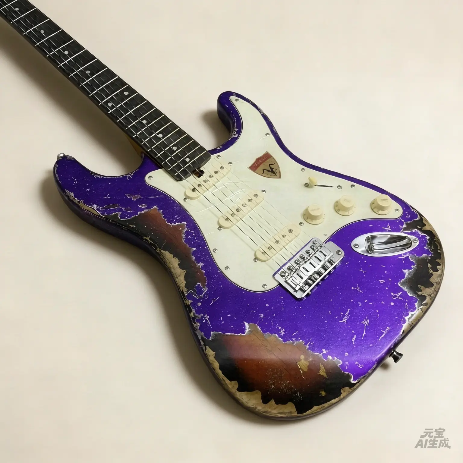 Vintage electric guitar alder body，warm and balanced sound，Set with Amplifier Cable for Beginner Players