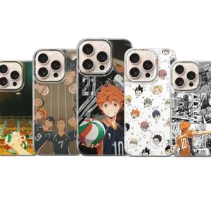Haikyuu Phone Case Anime Volleyball Aesthetic Cover Compatible with iPhone X, 11, 12, 13, 14, 15, 16, 17 Plus Pro Promax & SS Galaxy S21-25 Series