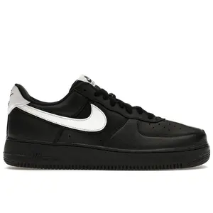 Nike Men's Air Force 1 Low QS Black White Basketball Shoes, from StockX