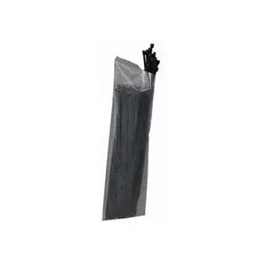 4" Black Wire Ties (100 Pack)