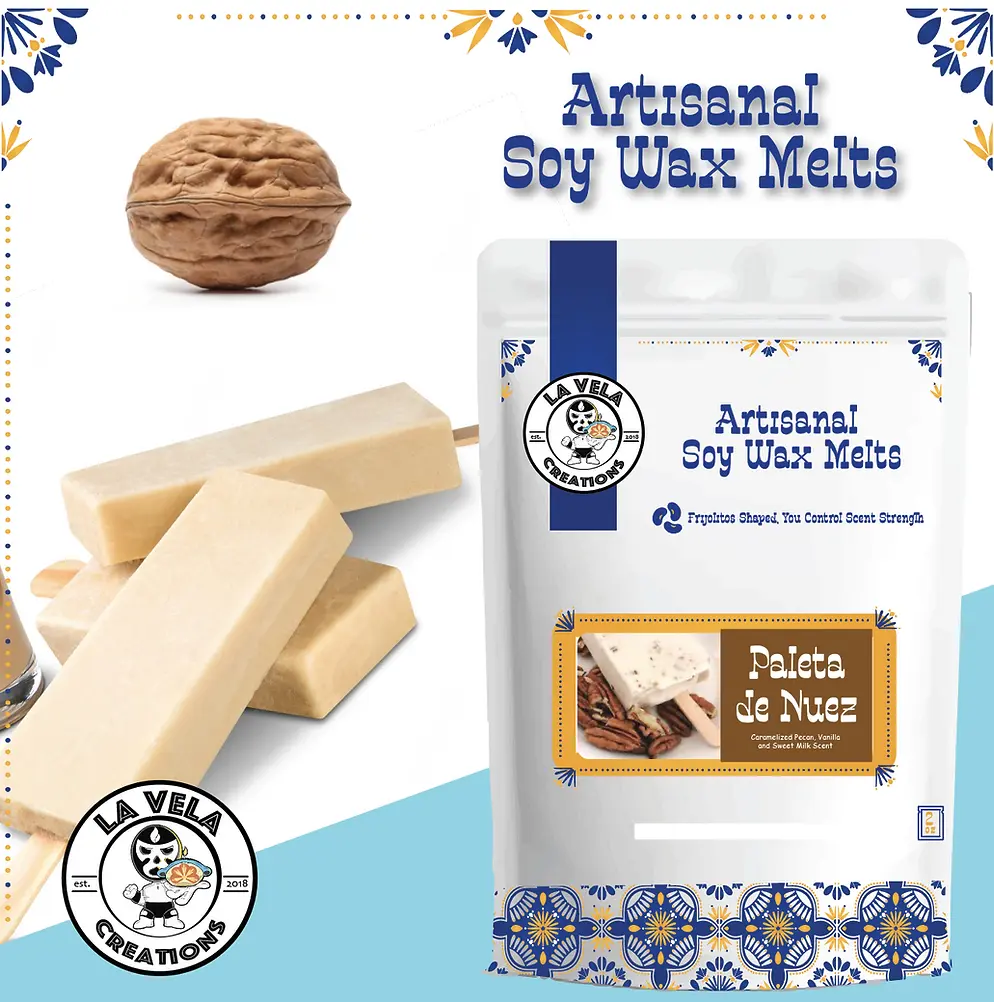 Ice Cream de Nuez ~ Sweet, Warm Caramelized Pecan Scent Artisanal Soy Wax Melts