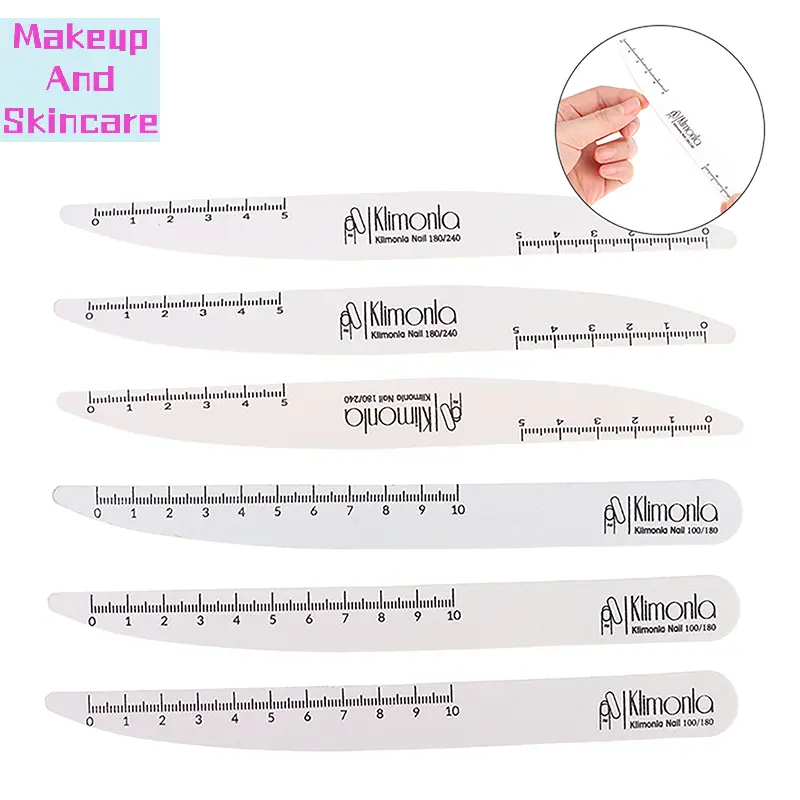 「5Pcs Wooden Sandpaper Nail File 100/180 180/240 Professional Manicure Buffer Knife Willow Leaves Pedicure Nails Art Tools」