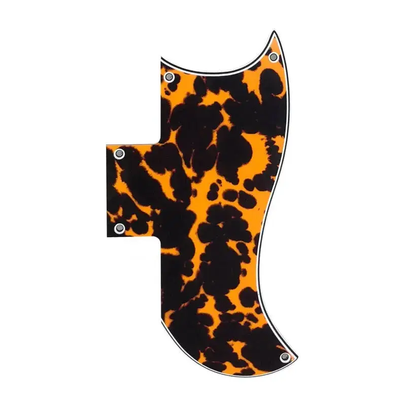 Gibson SG 61' Reissue Half Face Pickguard - 4-Ply Leopard Print