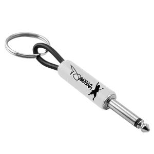 Dimebag Signature B&W Guitar Plug Keychain