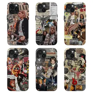 Nirvana Tough Case Nirvana Tribute Band Gift For Fan Phone Accessories Phone Case Suitable for iPhone 17-11 Pro Max/Plus and  Samsung Galaxy S23-25