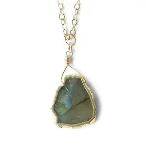 Labradorite Necklace | Playa Negra