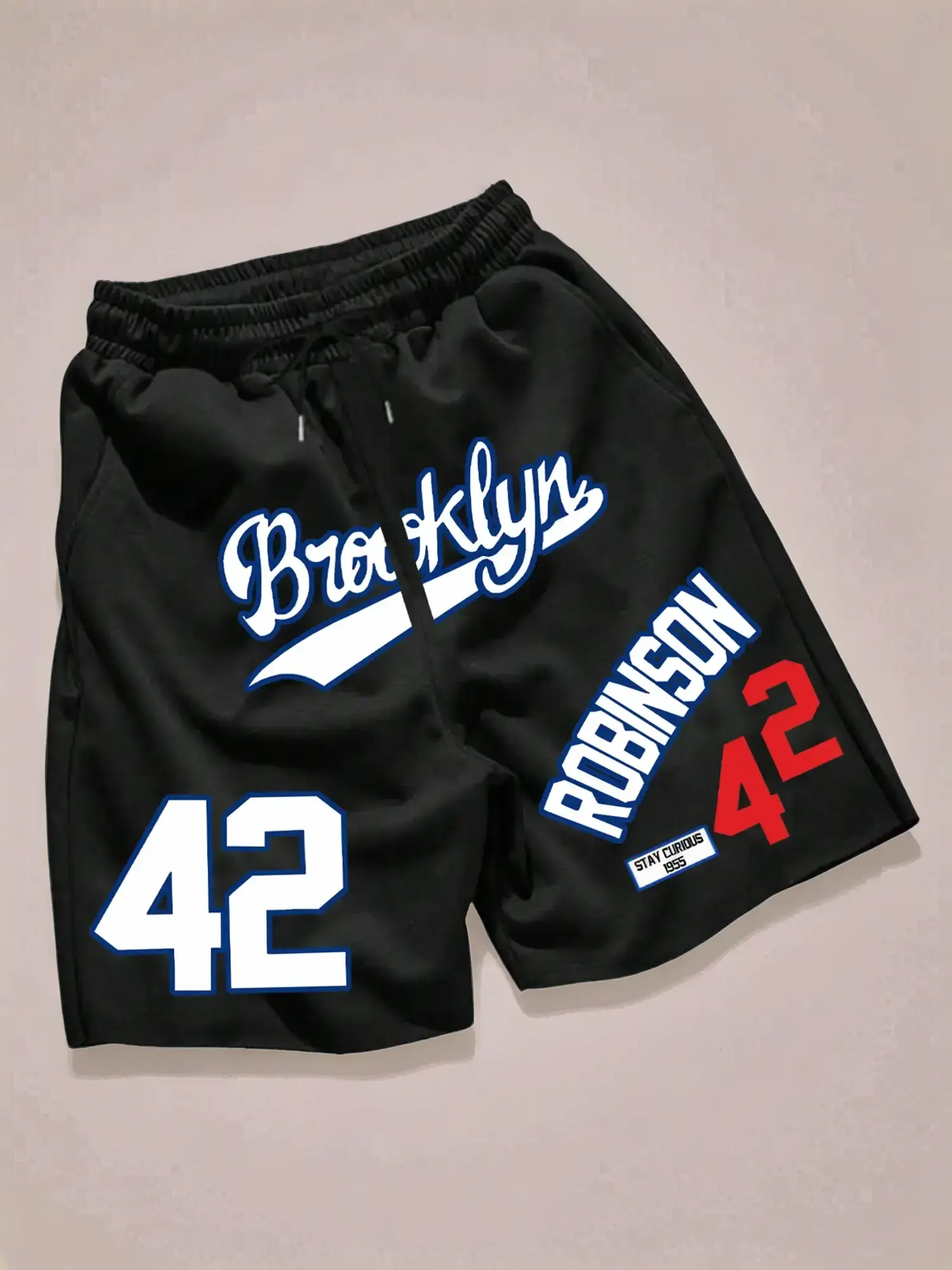 Men's Regular Fit Letter Print Shorts, Casual Comfy Breathable Shorts for Daily Outdoor Wear, Men's Bottoms for Summer, Casual Fashion Shorts