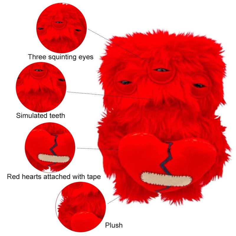 Fuggler Toothed Plush Doll Cute Monster Plush Toy Series, High-Quality Stuffed Animal, Perfect Gift for Valentine's Day, Birthday, Wedding Decor, Friends & Memorable Gifts