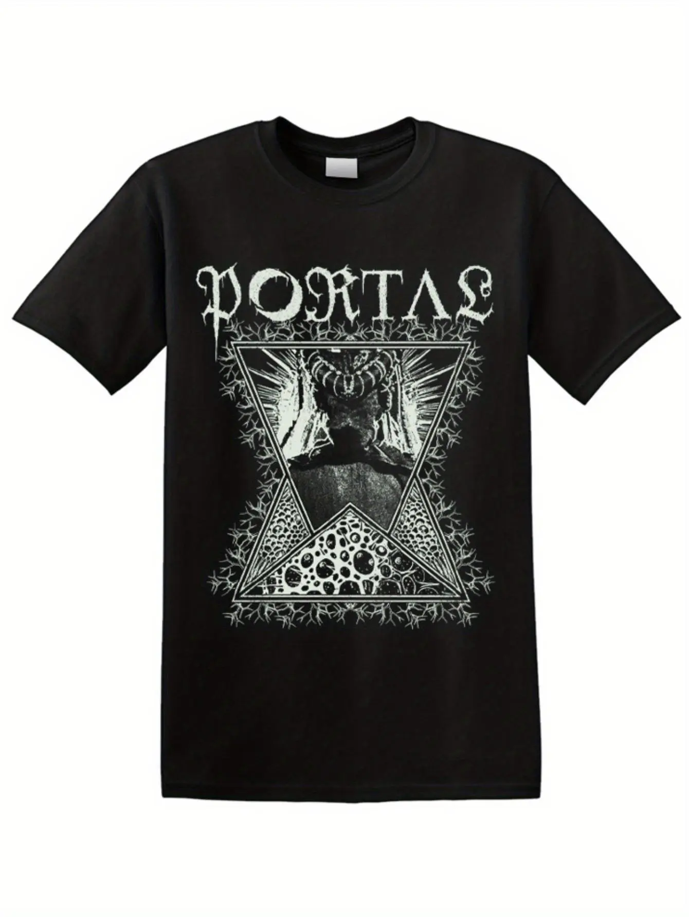 PORTAL Vexation Men'S Tee - Black Featuring Detail unisex soft cotton short sleeve t shirt, vintage graphic casual tee for men women teens, perfect birthday holiday gift for camping travel gym daily street  wear