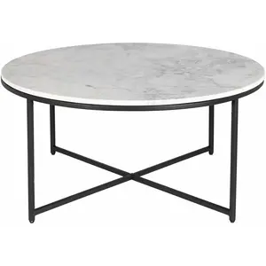 Magarao Round Marble Coffee Table