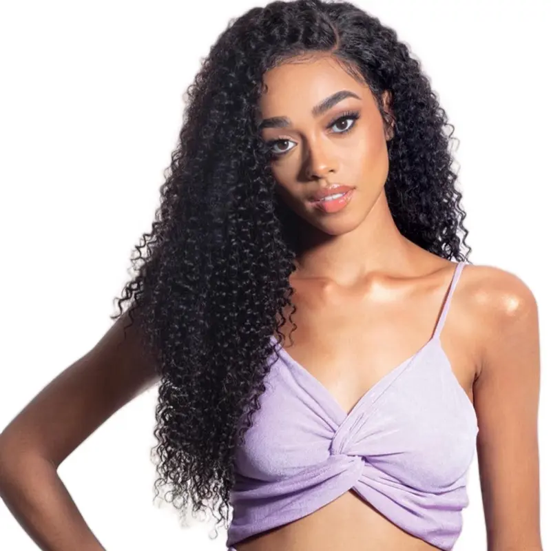 Shake n Go Glossy Bundle - Real Human Hair Extensions, Unisex Fashion Accessory, Curly & Straight Hairpiece, Curly Hair Style Showcase