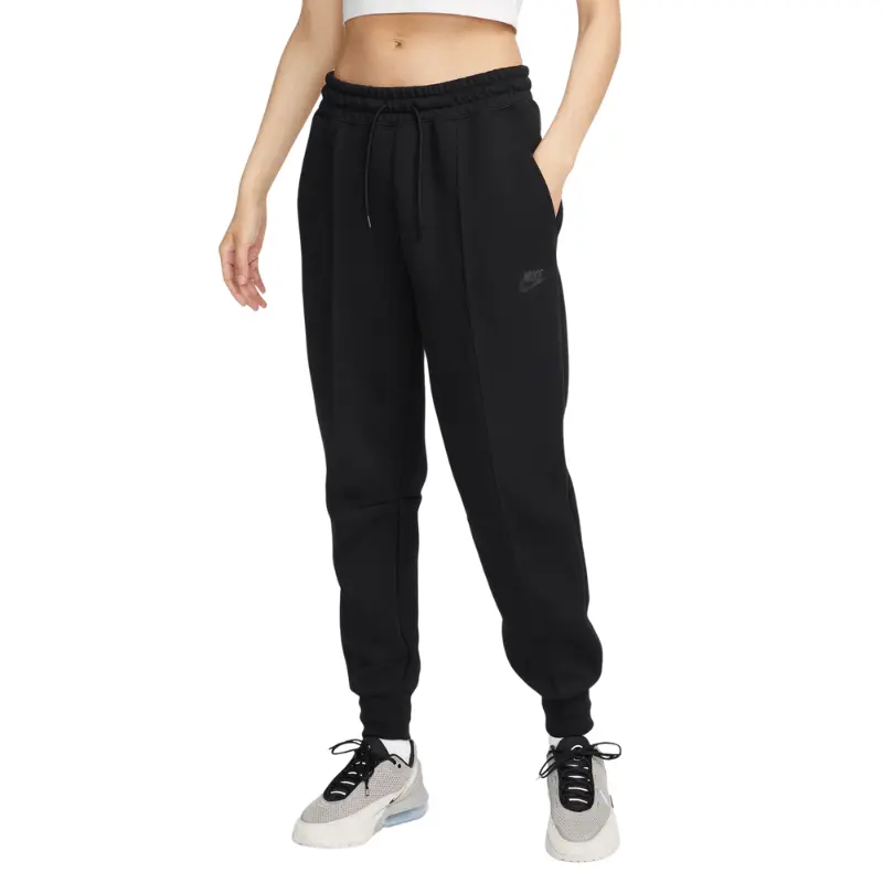 Nike Sportswear Tech Fleece Mid-Rise Joggers - Women's, Jogging Pants, Casual Athletic Joggers, Workout Jogger