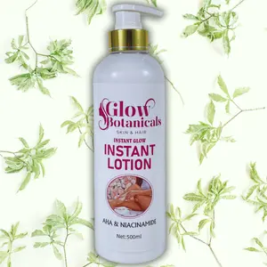 Glow Botanical Instant Glow Instant Lotion with Niacinamide & Botanical Ingredients for Radiant Skin 500ml