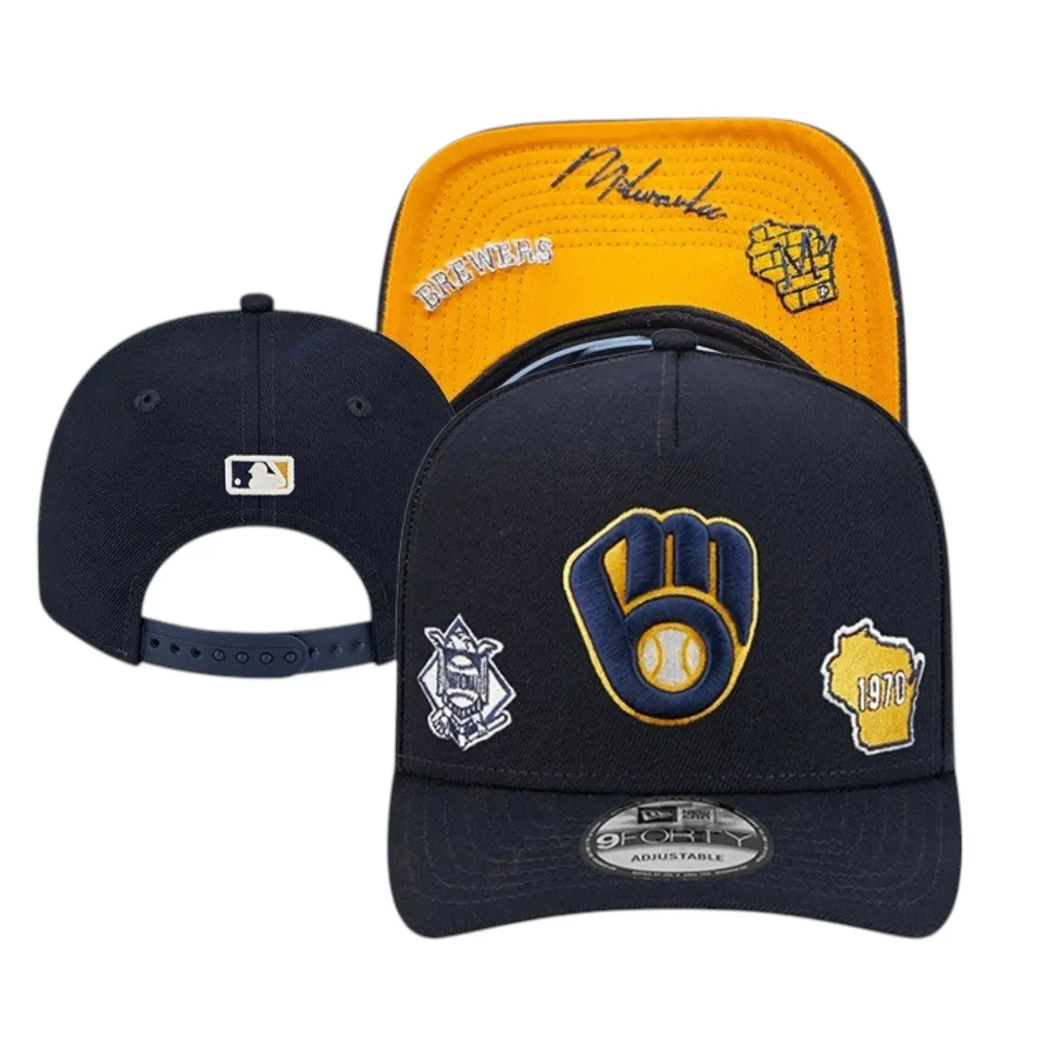 Milwaukee Brewers The League 9FORTY Stretch Fit