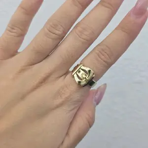 10K Yellow Gold Horseshoe Ring