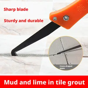 [2026 TikTok Must-Have] Grout Removal Tool Hook Knife 2PCS – Premium Tile Joint Cleaner & Seam Remover – Ultimate Home Renovation Gadget – Clear Tile Mud Fast