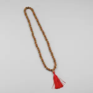 Rudraksha Mala with Golden Caps