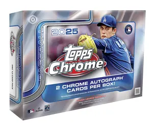 2025 Topps Chrome Baseball Breaker's Delight Box