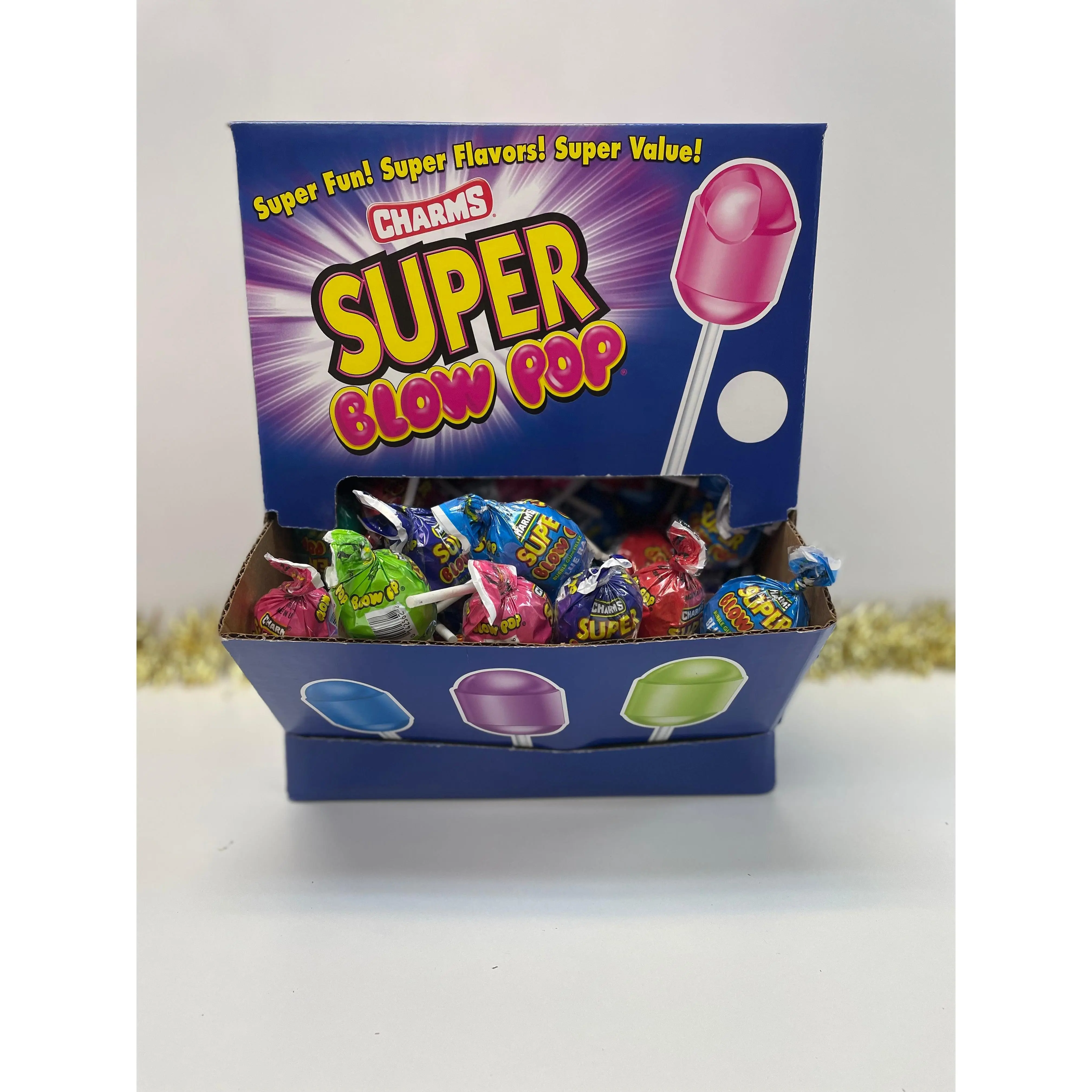 Super Blow Pop (Bubble Gum Filled Pop)