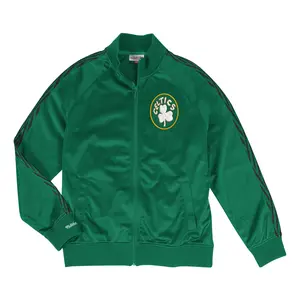 Mens Mitchell & Ness NBA Track Jacket Boston Celtics