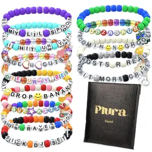 SQUAD Variety Kandi Pack | Wingman + Fun + EDM Plur | Make Friends Meet Rave Bae Life of the Rave