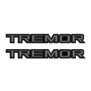 Tremor Decals Package Truck Bed Side