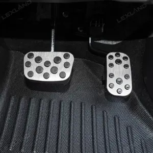 Tacoma Aluminum Foot Pedal Replacement Kit Non Slip Accelerator Brake Pedals for Toyota