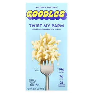 Goodles Twist My Parm, Asiago and Parmesan with Spirals, 5.25 oz (149 g)