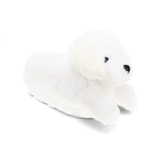 Maltese Slippers for Women - Soft Plush Animal Slippers with Non-Slip Sole & Memory Foam Footbed - Perfect Gift for Dog Enthusiasts & Women's Walking Shoes