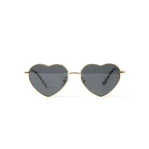 Plura Rave Heart Diffraction Sunglasses (1, Grey)